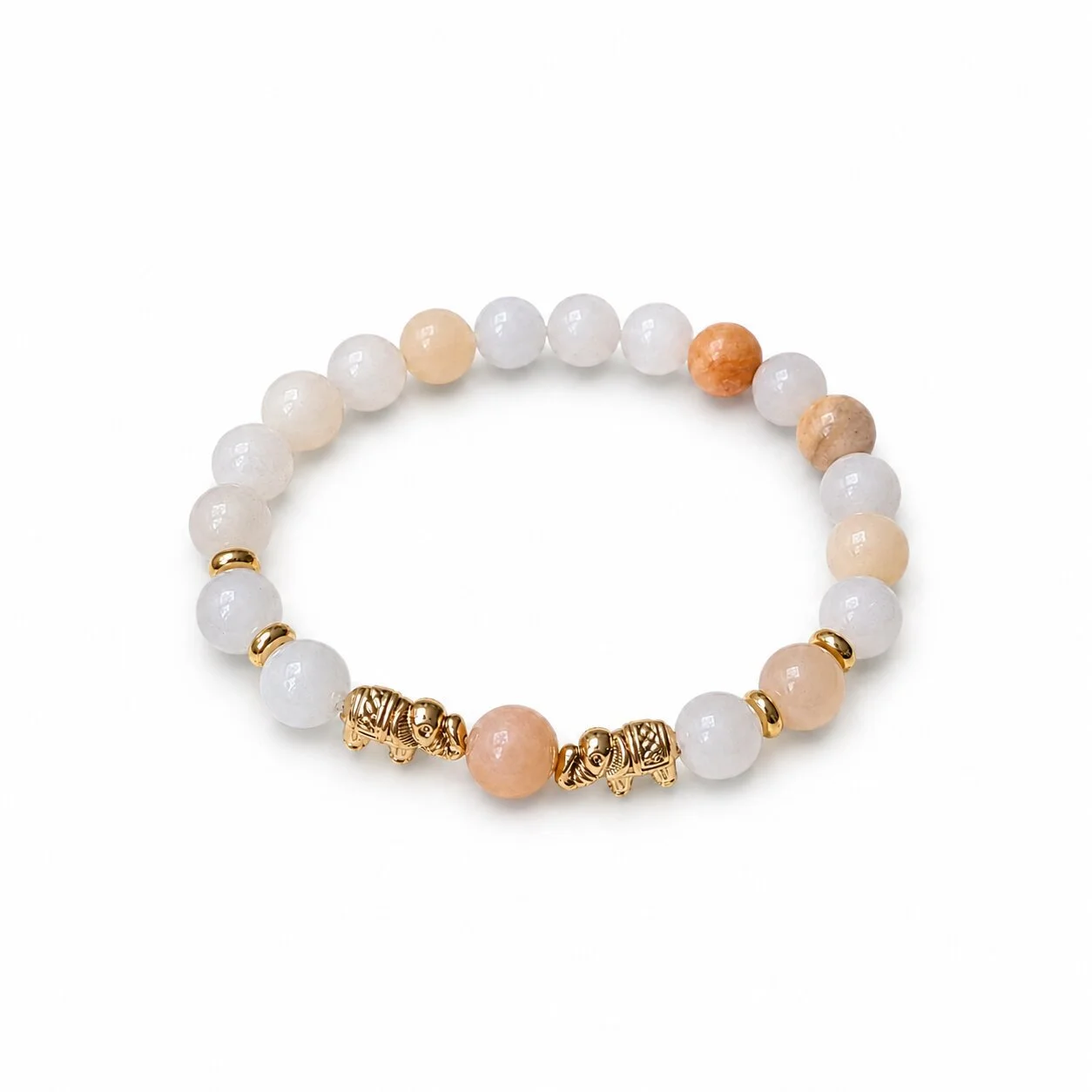 Rosa-Aventurin Armband 'Blush'