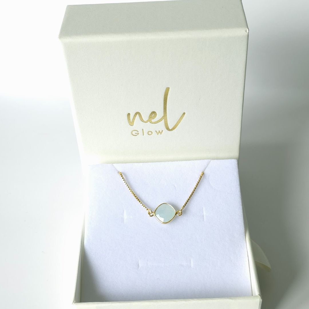 Geburtsstein Armband März von nelglow