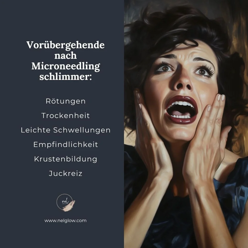 Microneedling Falten schlimmer nach Behandlung Warum? — nelGlow