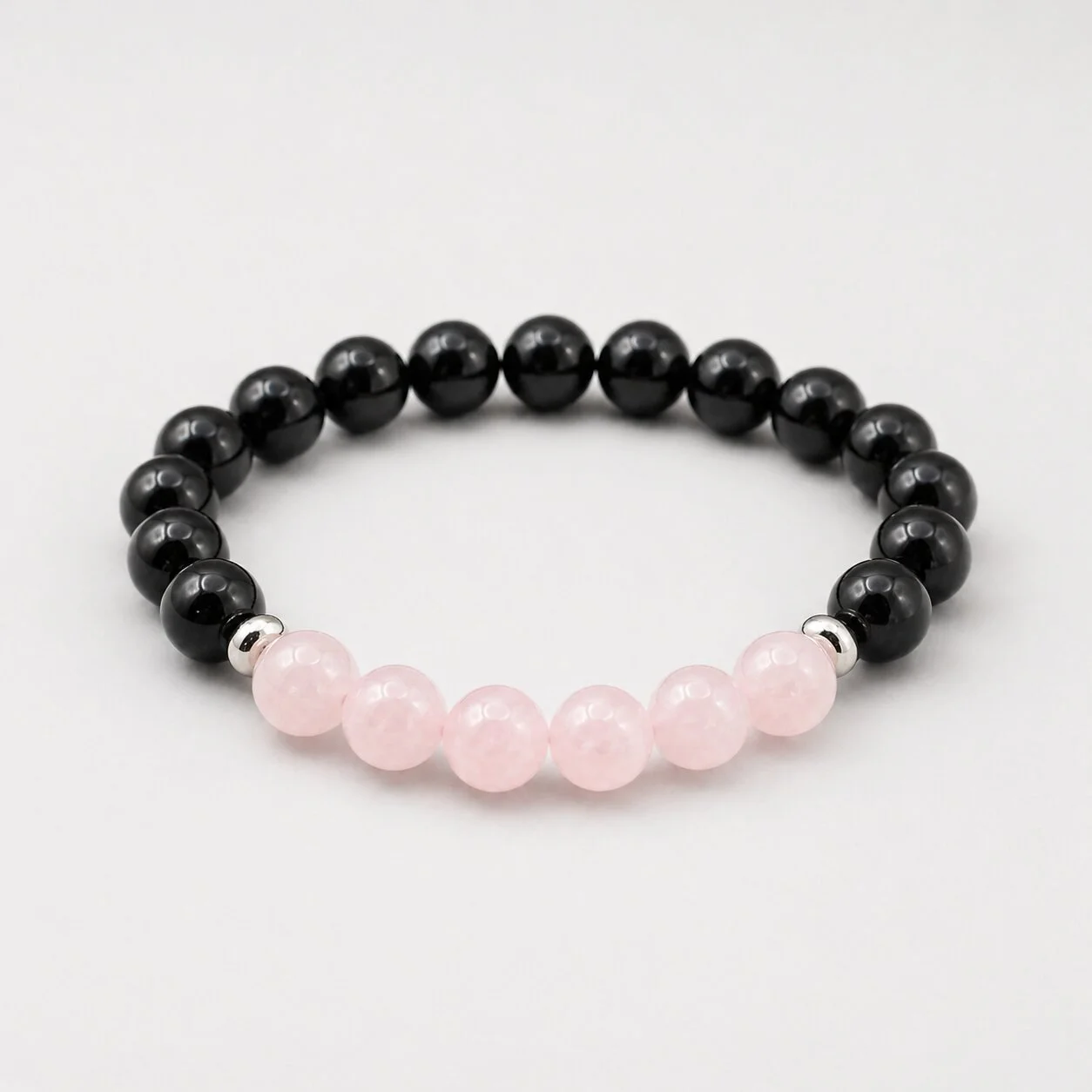 Rosenquarz Armband 'Guardian'