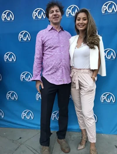 At a Producers Guild of America event with co-producer Kerry Laifatt-Lanclot 