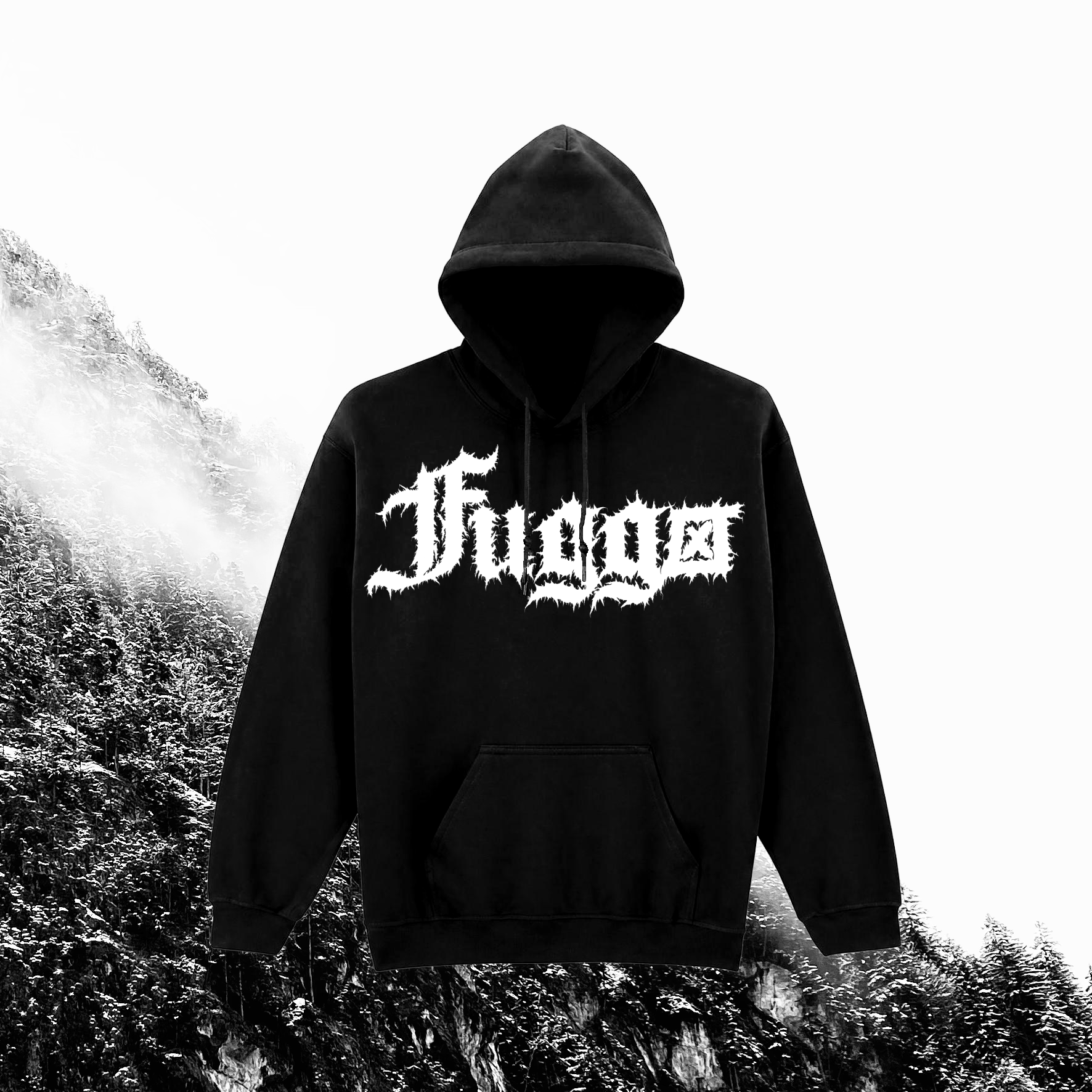 "Hesh" Hoodie Black