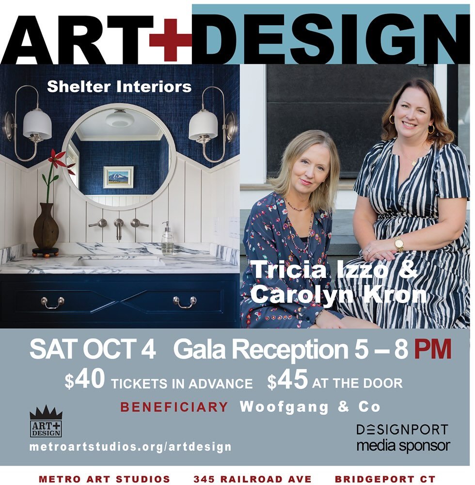 We are so excited and honored to be among a select group of designers asked to participate in the Metro Art Studios Gala this year. Please join us at the opening reception to benefit @woofgangco and see the amazing lineup of fellow designers, as well