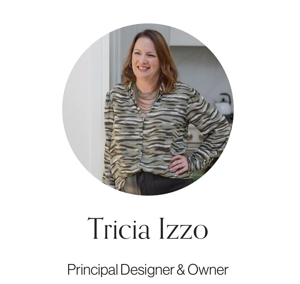 Meet one of the team!
Tricia credits her love of design in part to her grandfather, a painter and decorator, and the inspiration abundant growing up just blocks from the Long Island Sound. After graduating with a Bachelor of Science in Interior Desig