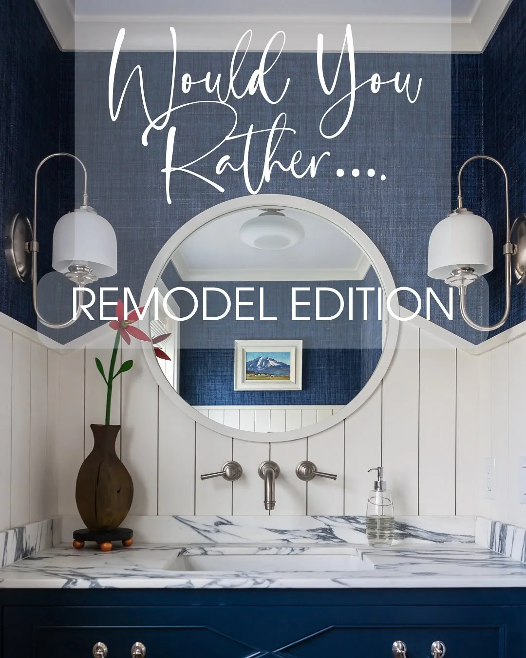 If you chose the second every time then you need to DM us before you move forward with that home renovation. 

📸 @sequinedasphaultphotography 
All photos are our work. 

#renovation #interiordesign #fairfieldcounty #newhavencounty #ctrealestate #int