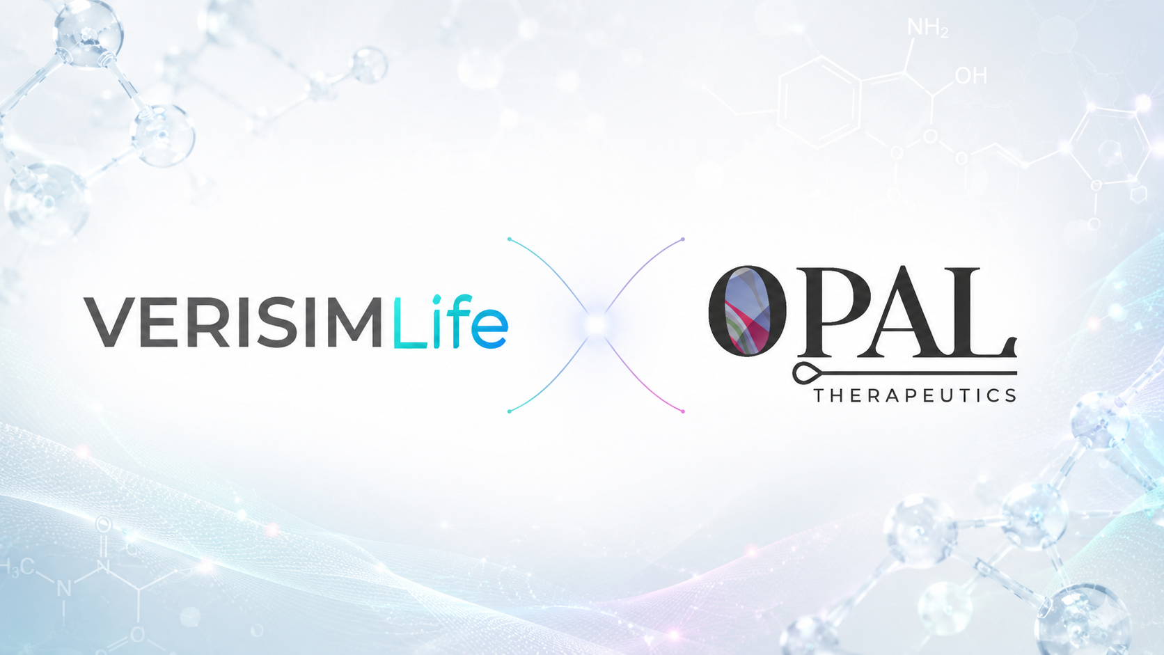 Opal Therapeutics and VerisimLife Logos