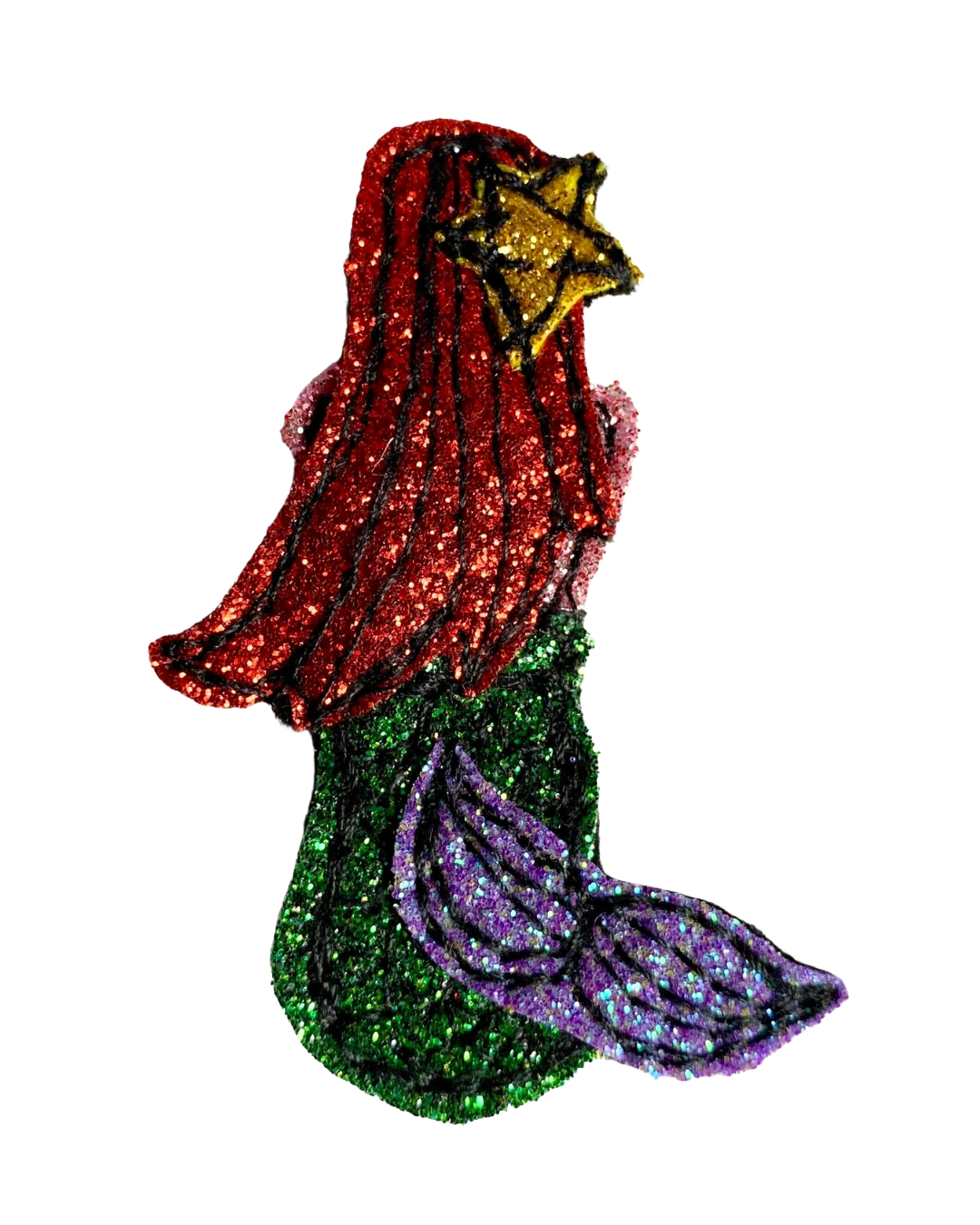 Mermaid brooch