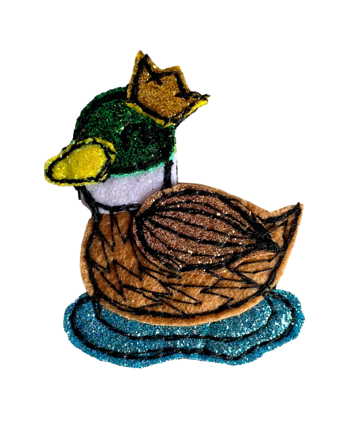 King duck brooch