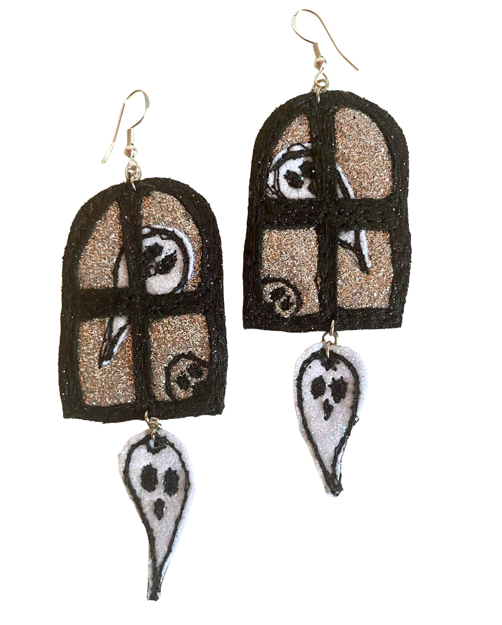 HALLOWEEN-Haunted mansion earrings-Wednesday inspired