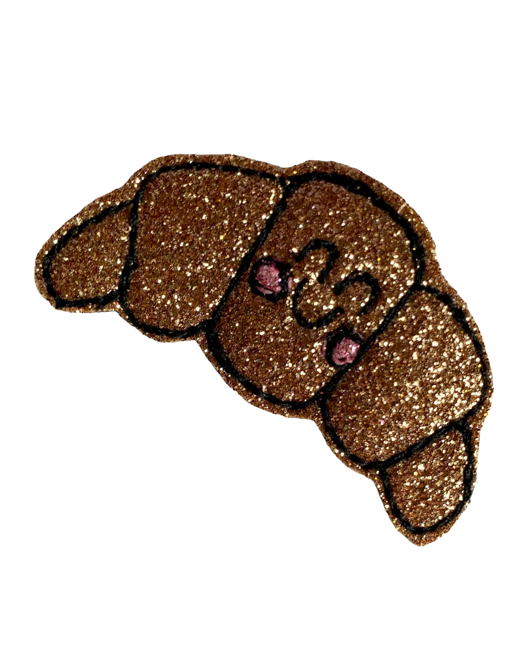Croissant brooch