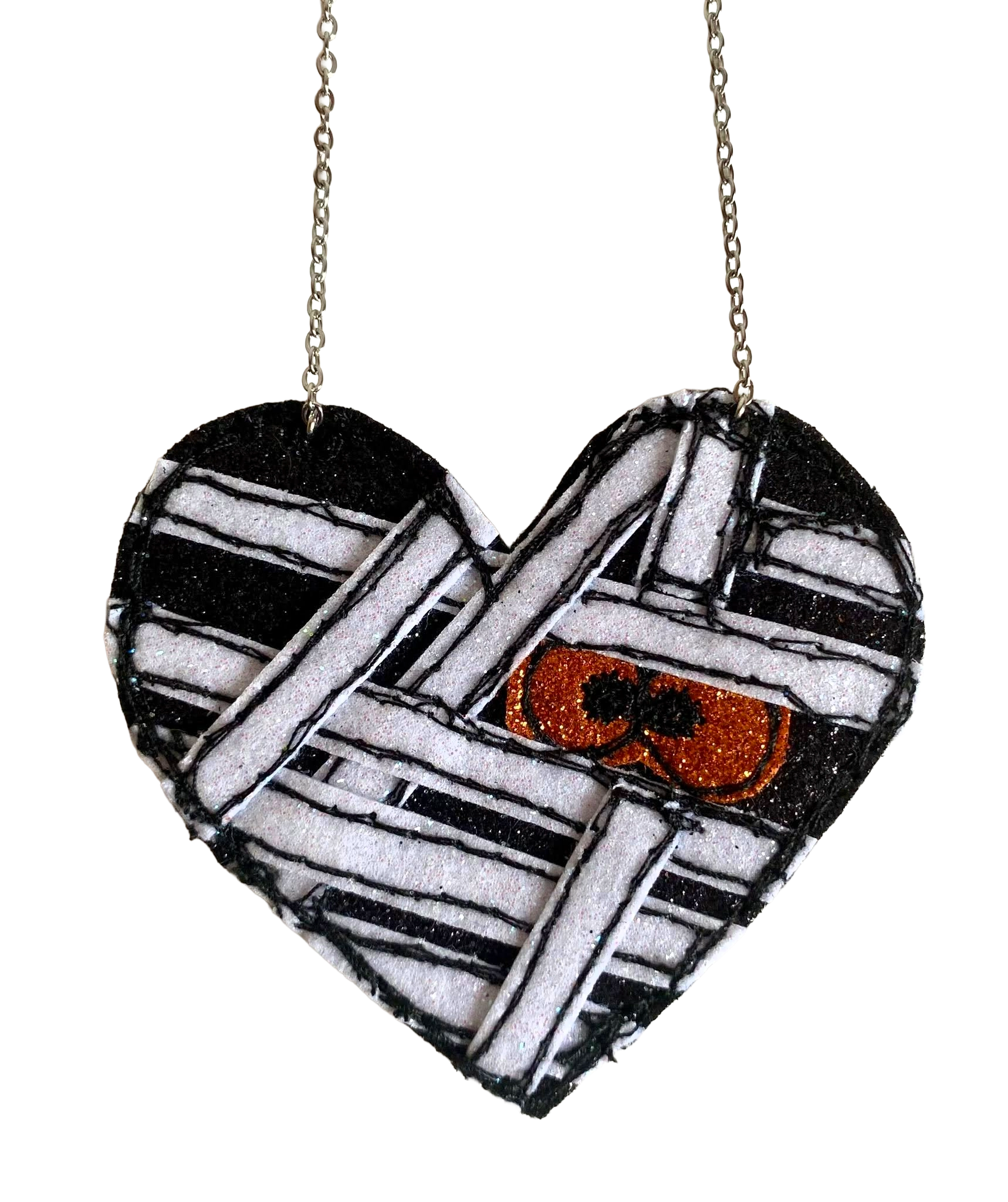 HALLOWEEN-All wrapped up necklace