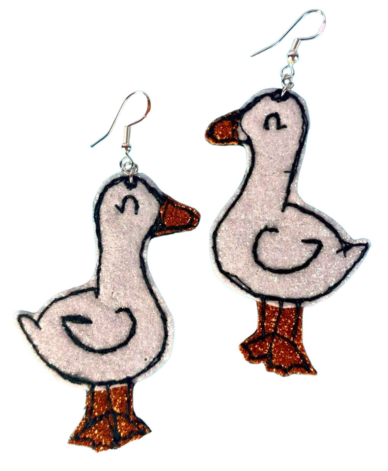 Goose/Geese earrings
