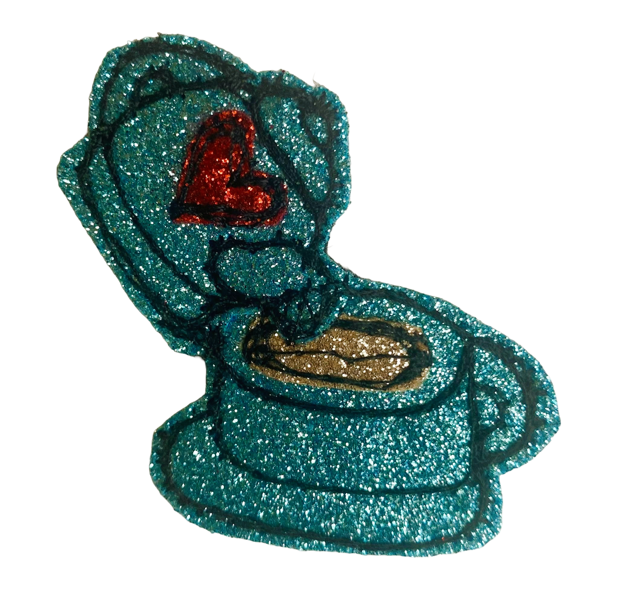 Mini tea pot/cup brooch