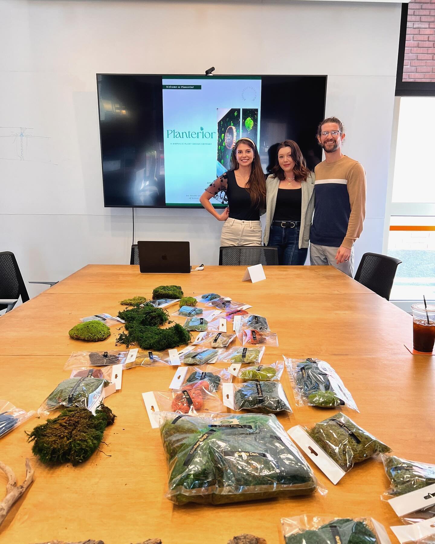 Today the Planterior team had the opportunity to sit with architects and interior designers and showcase what we have to offer. 

Our goal? To infuse Wichita with a biophilic focus, ensuring that every new build is synonymous with a touch of nature. 