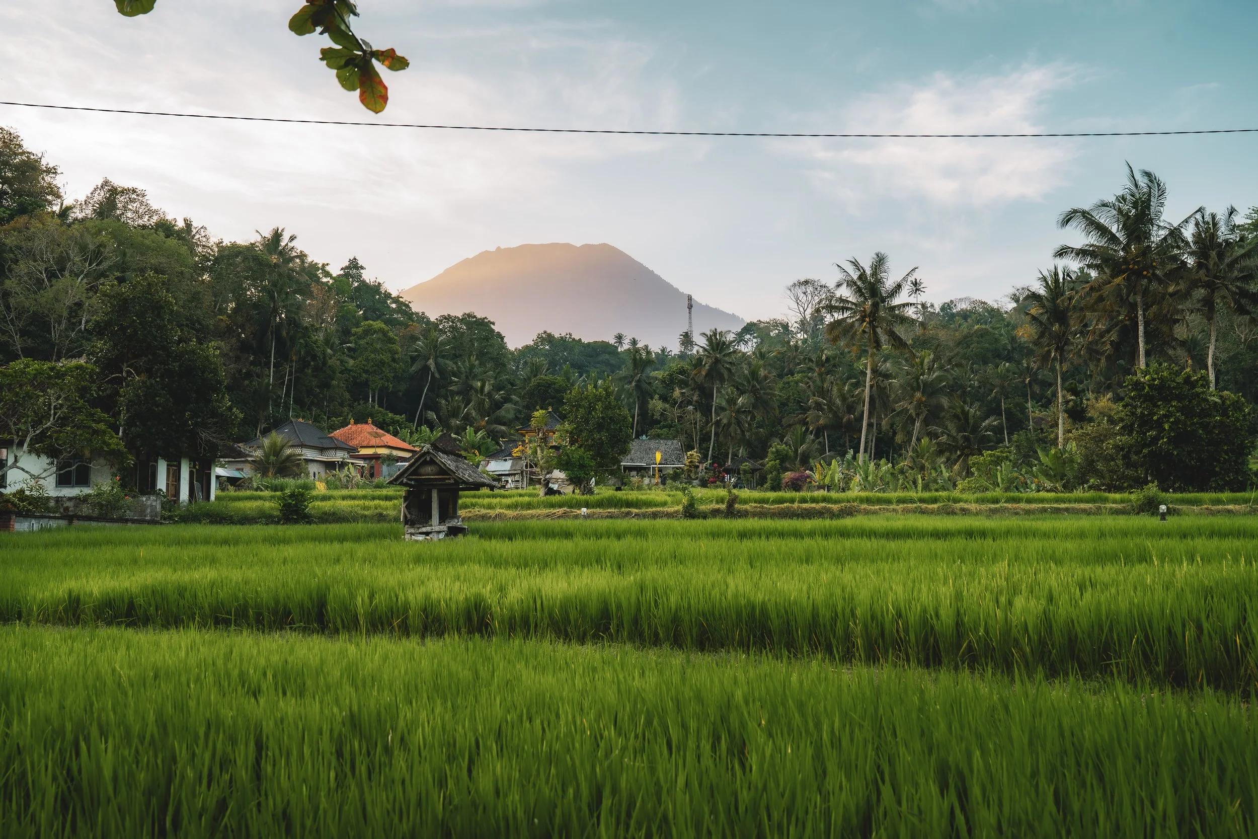 Le Mont Agung, Bali.
