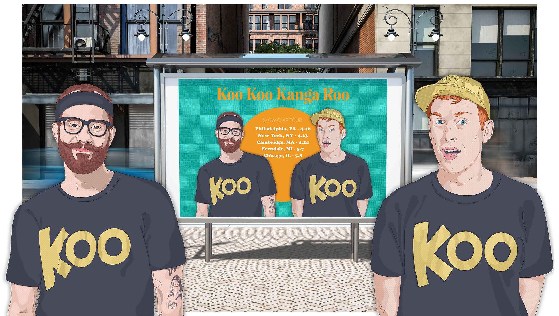 Koo Koo Kanga Roo Tour Poster