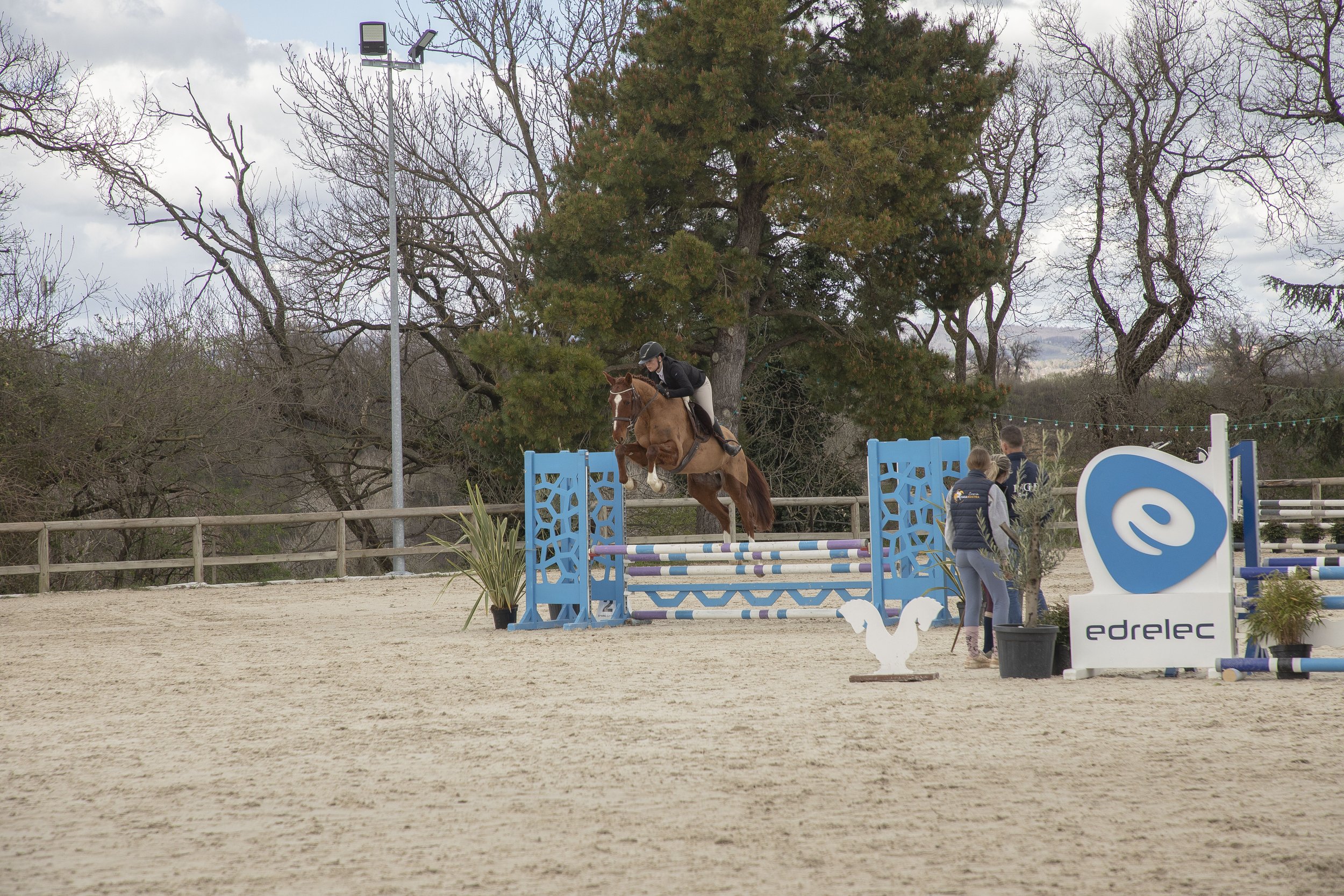CSO, cheval, oxer