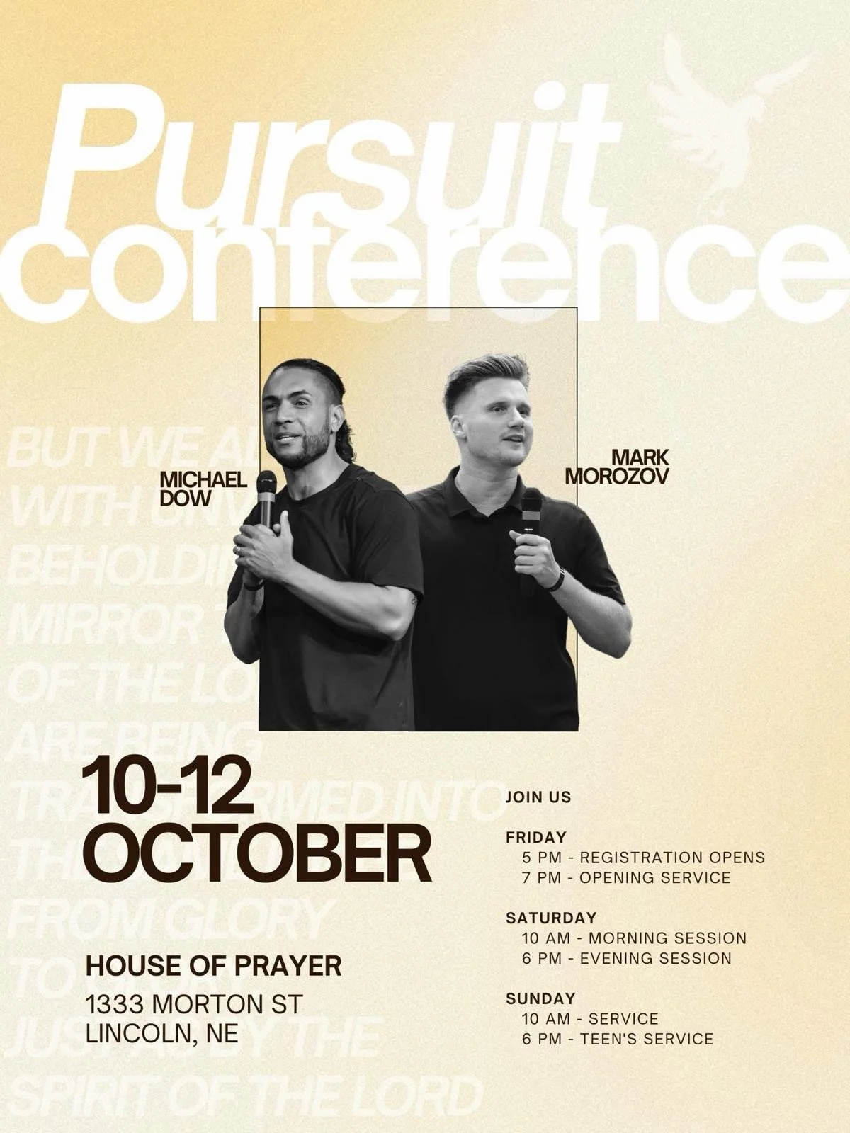 PURSUIT CONFERENCE - EVANGELIST MARK MOROZOV