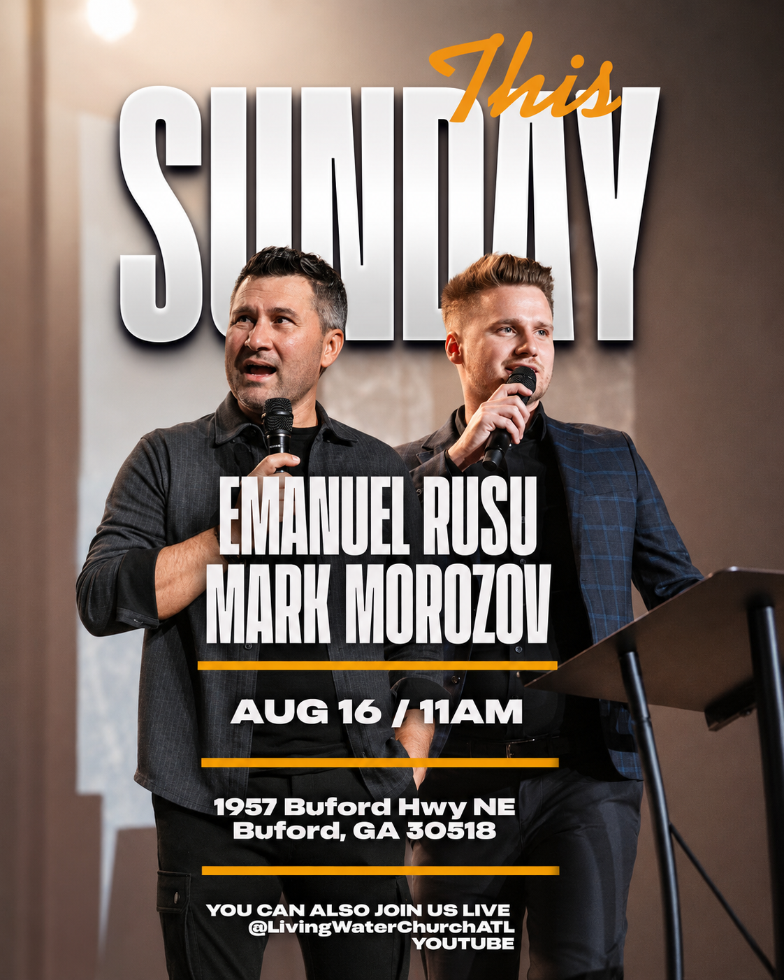 LIVING WATER CHURCH - EVG MARK MOROZOV