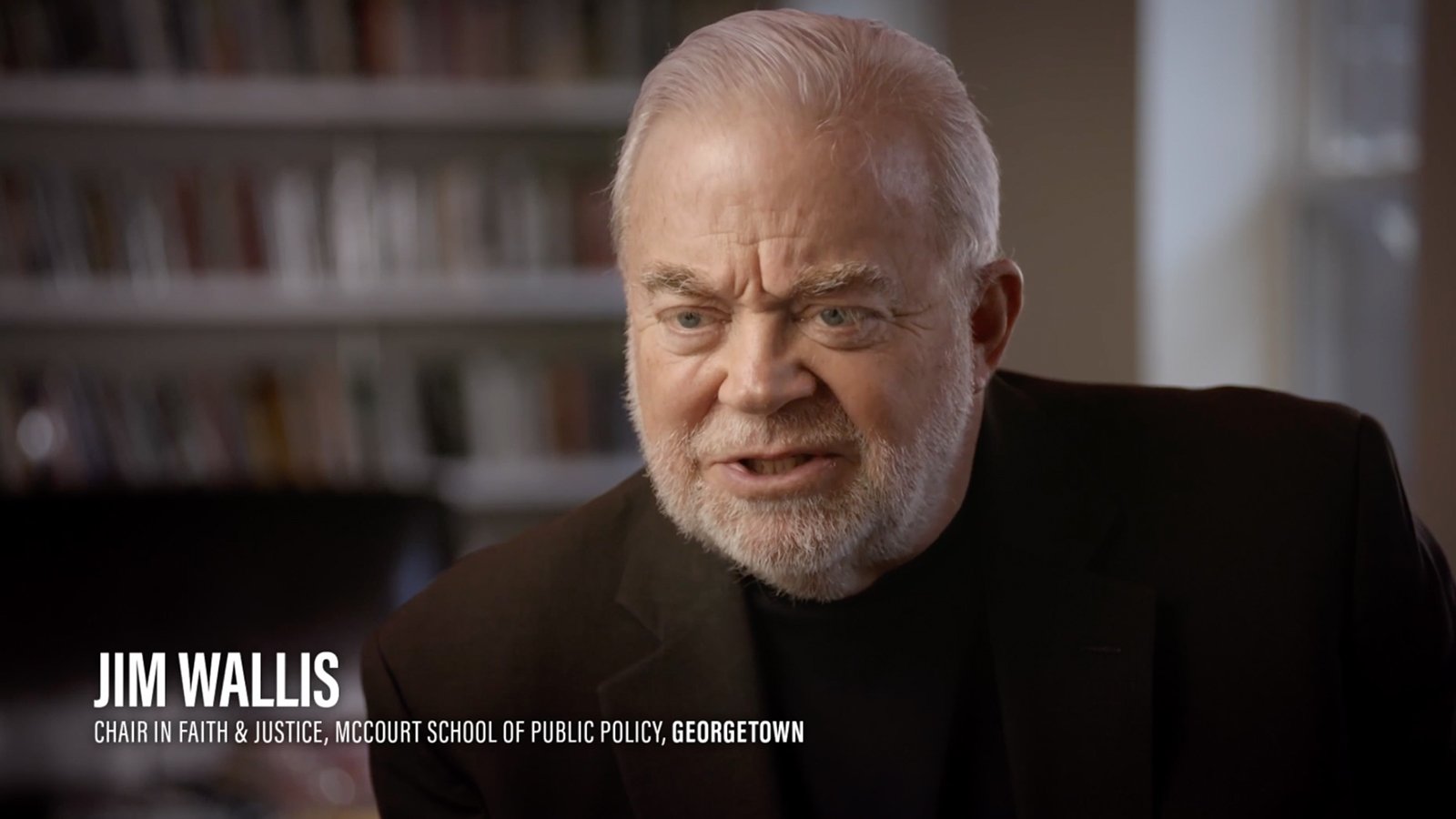 Jim Wallis Sojourners Chair in Faith & Justice Center McCourt School of Public Policy Georgetown University author reclaiming Jesus