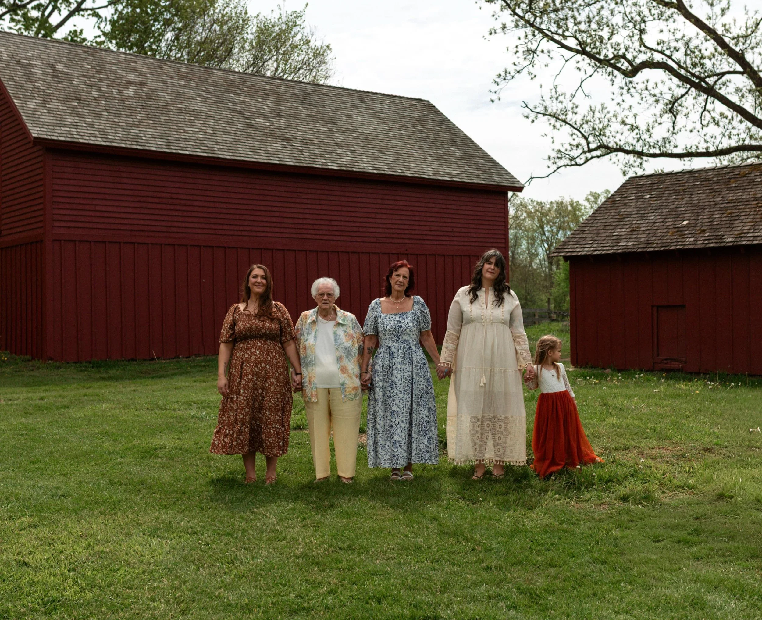 Five women, one family line. Grandmothers, mothers, daughters, sisters. Strength passed down in quiet ways.

A Happy Mother&rsquo;s Day celebration for the badass women holding so much, and carrying each other forward. 🤍
