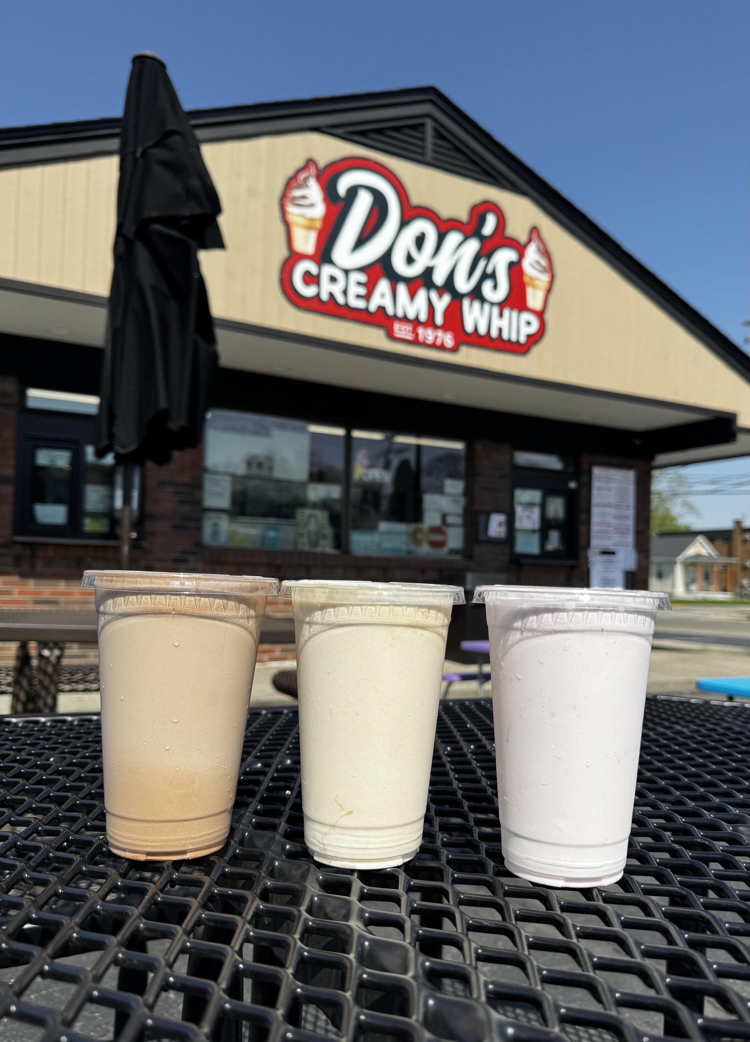 milkshakes, malts, chocolate milkshake, peanut butter milkshake, strawberry milkshake