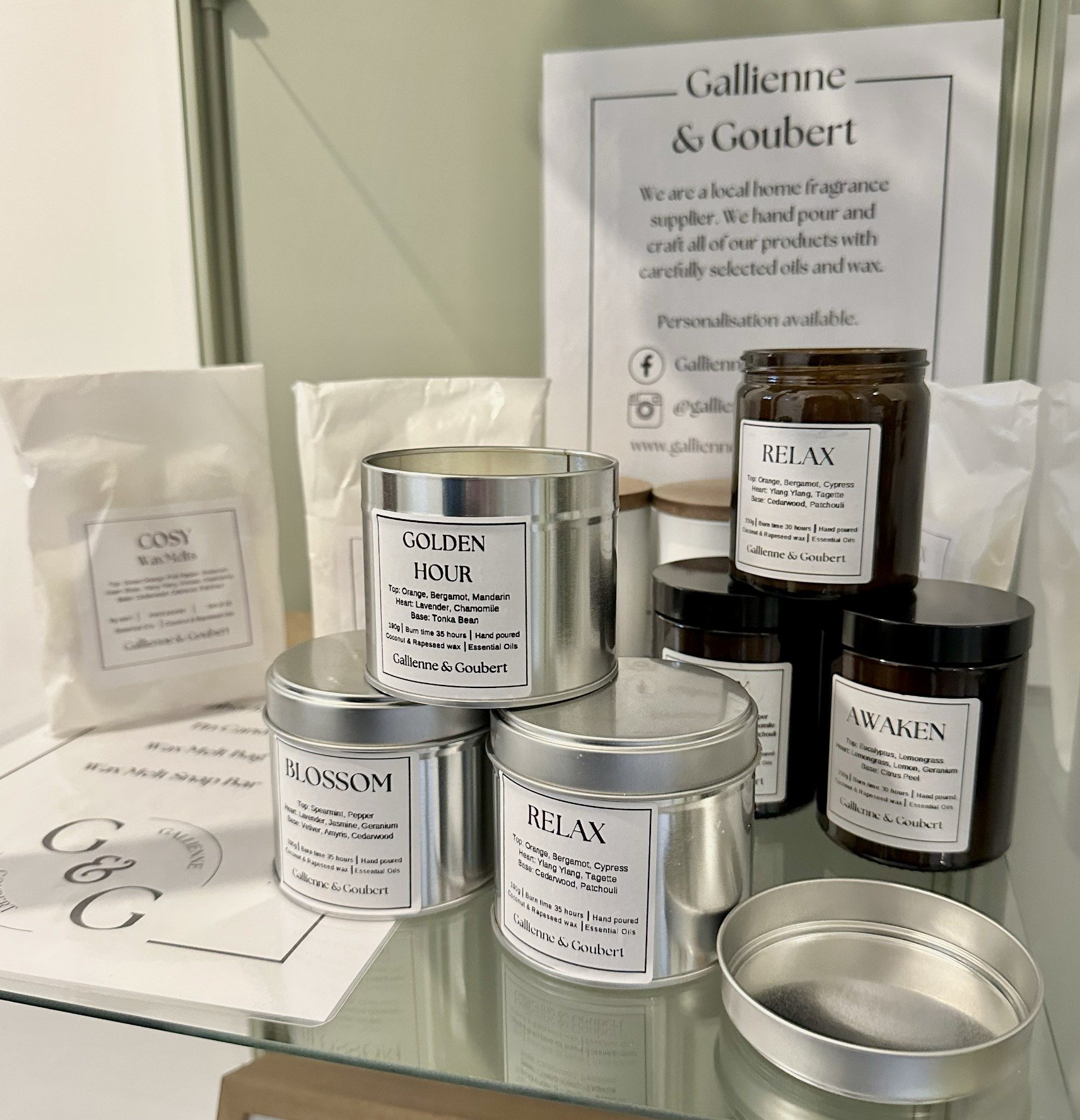 Excited to be stocked in @thehideawaysark alongside other beautifully hand crafted items!

If you are planning to stay in Sark this year be sure to check them out, opening at the end of this month 🩷

 #smallbusiness #candles #guernsey