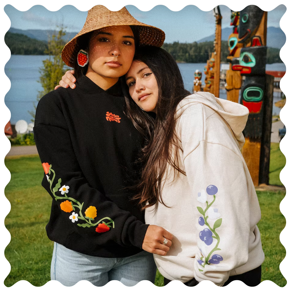 Sacred Natives X Bada Jean - Printed Hoodie