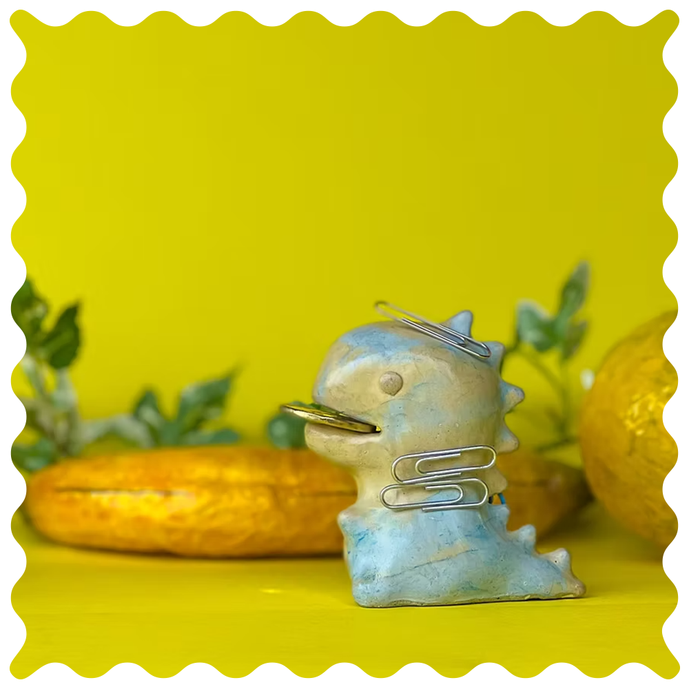 Haha Concrete - Dino Magnet