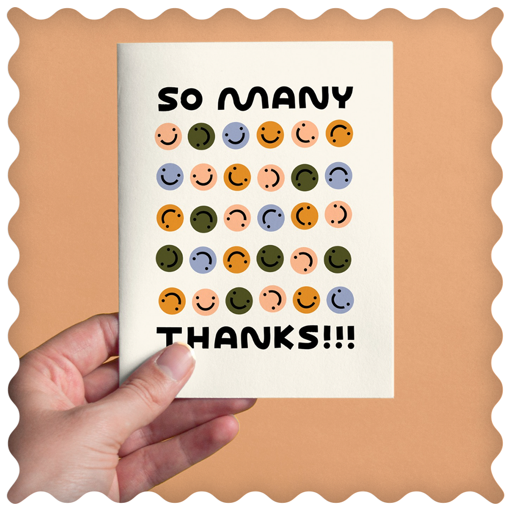 Natasia Makes - So Many Thanks Card