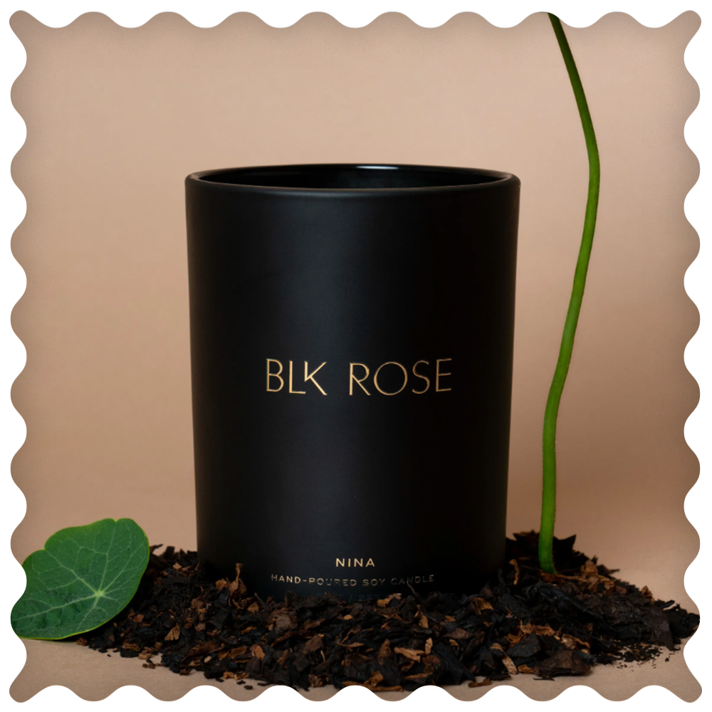 BLK ROSE Candle - Nina Scented Candle