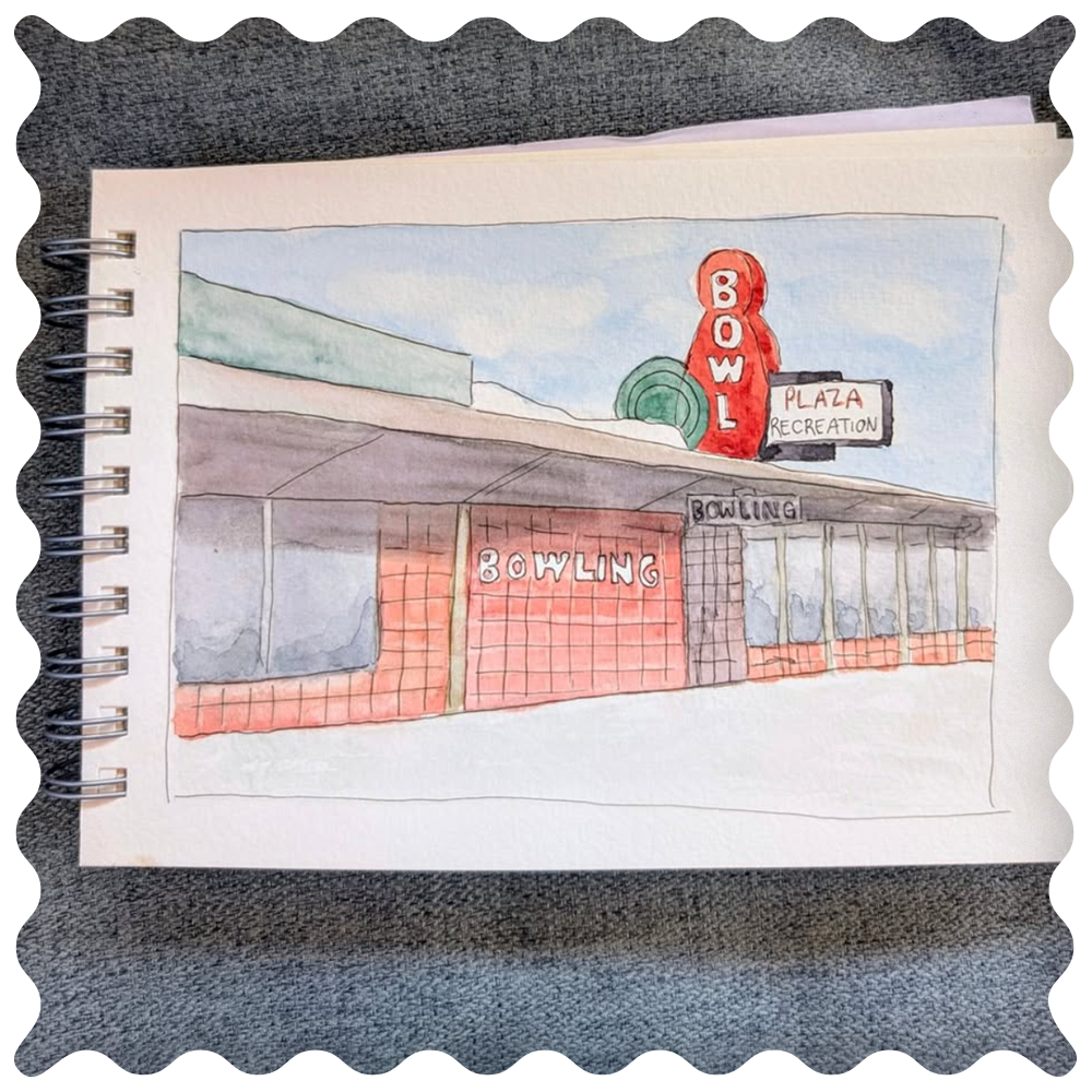 Huescapes by Hailey - Plaza Bowl Print