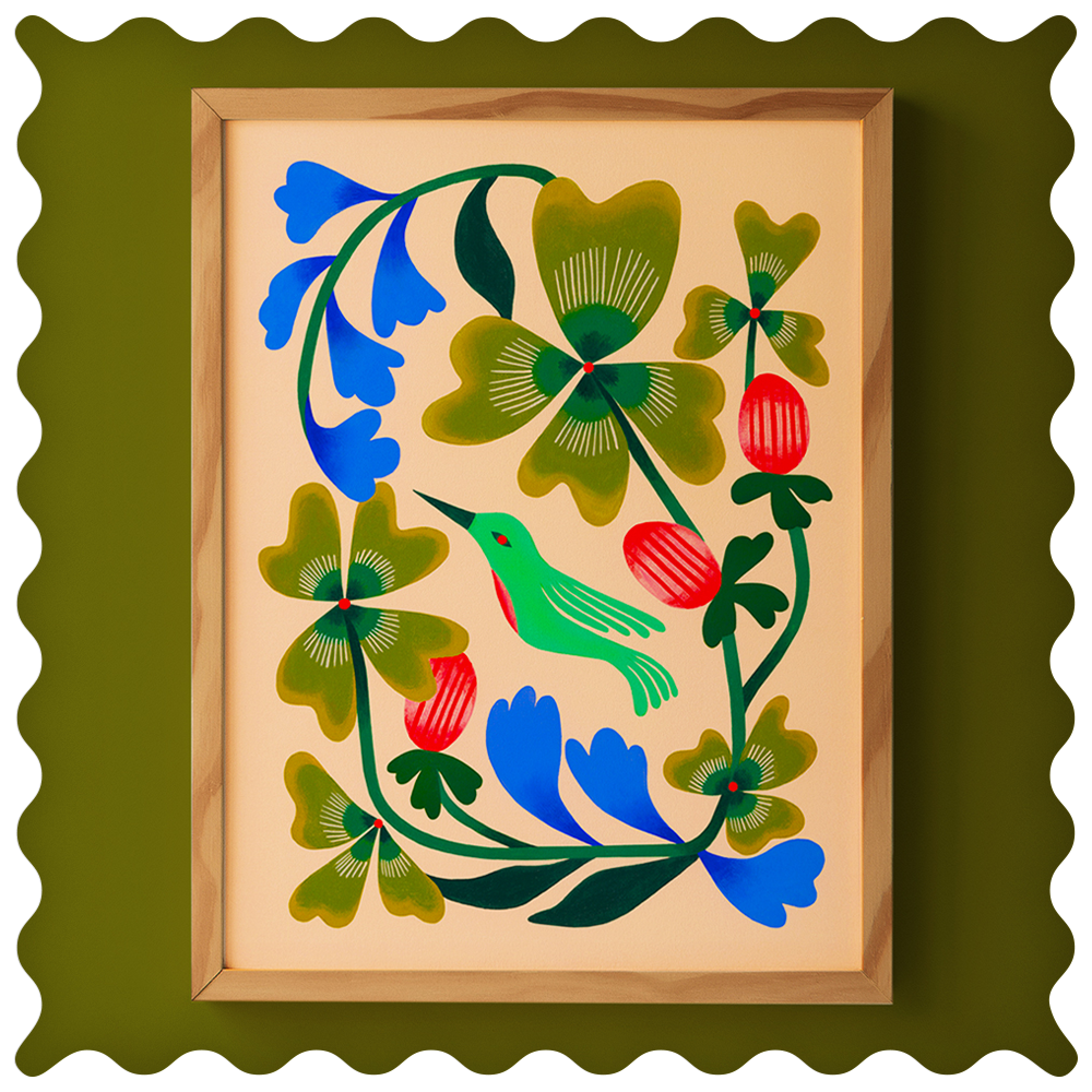 Jovi Klak - Luck In Motion Print