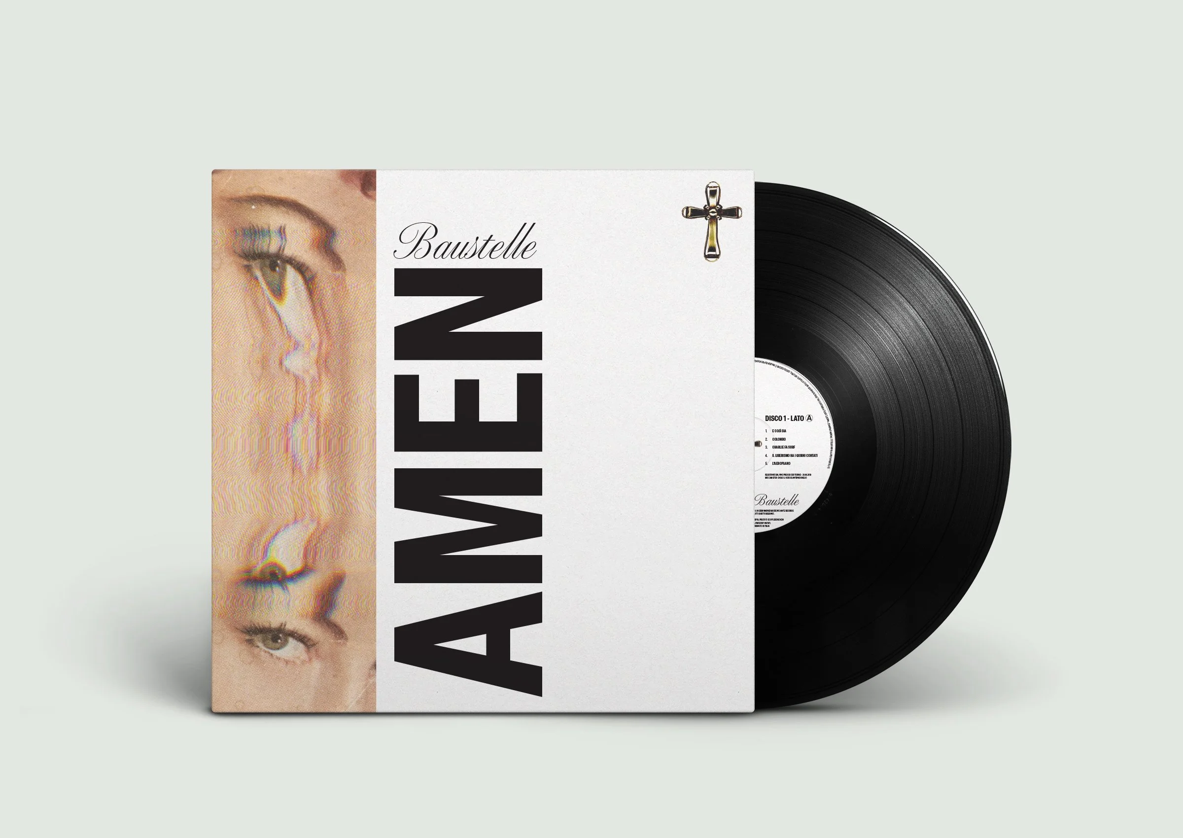 Amen by Baustelle Album Cover Redesign, 2025