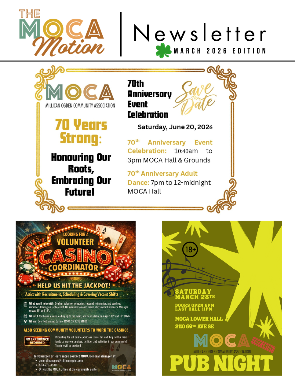 March 2026 newsletter