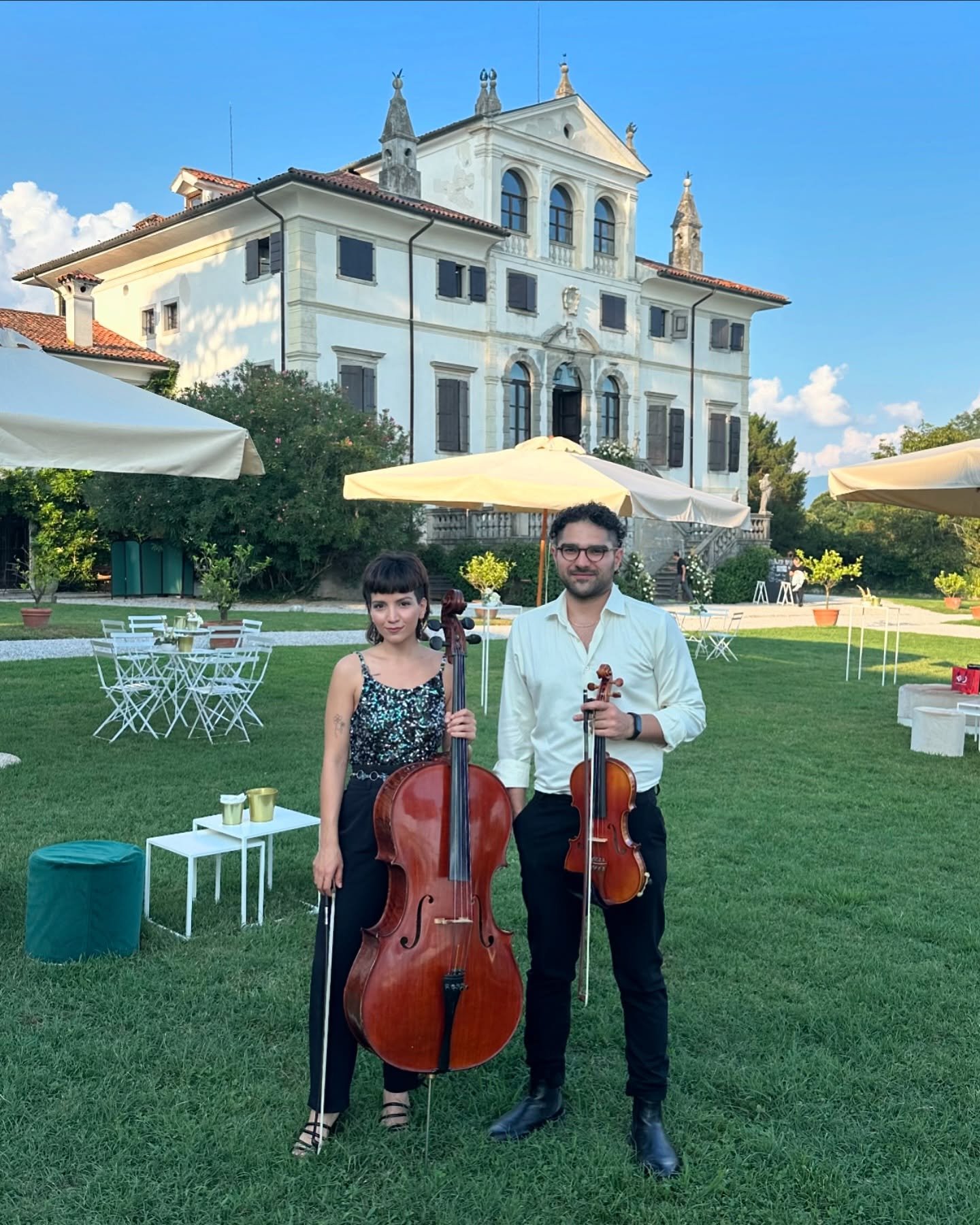 The Italian sun was shining 🇮🇹☀️, the music was flowing 🎶, and the good vibes were contagious in Udine. What a perfect summer day! 🎉