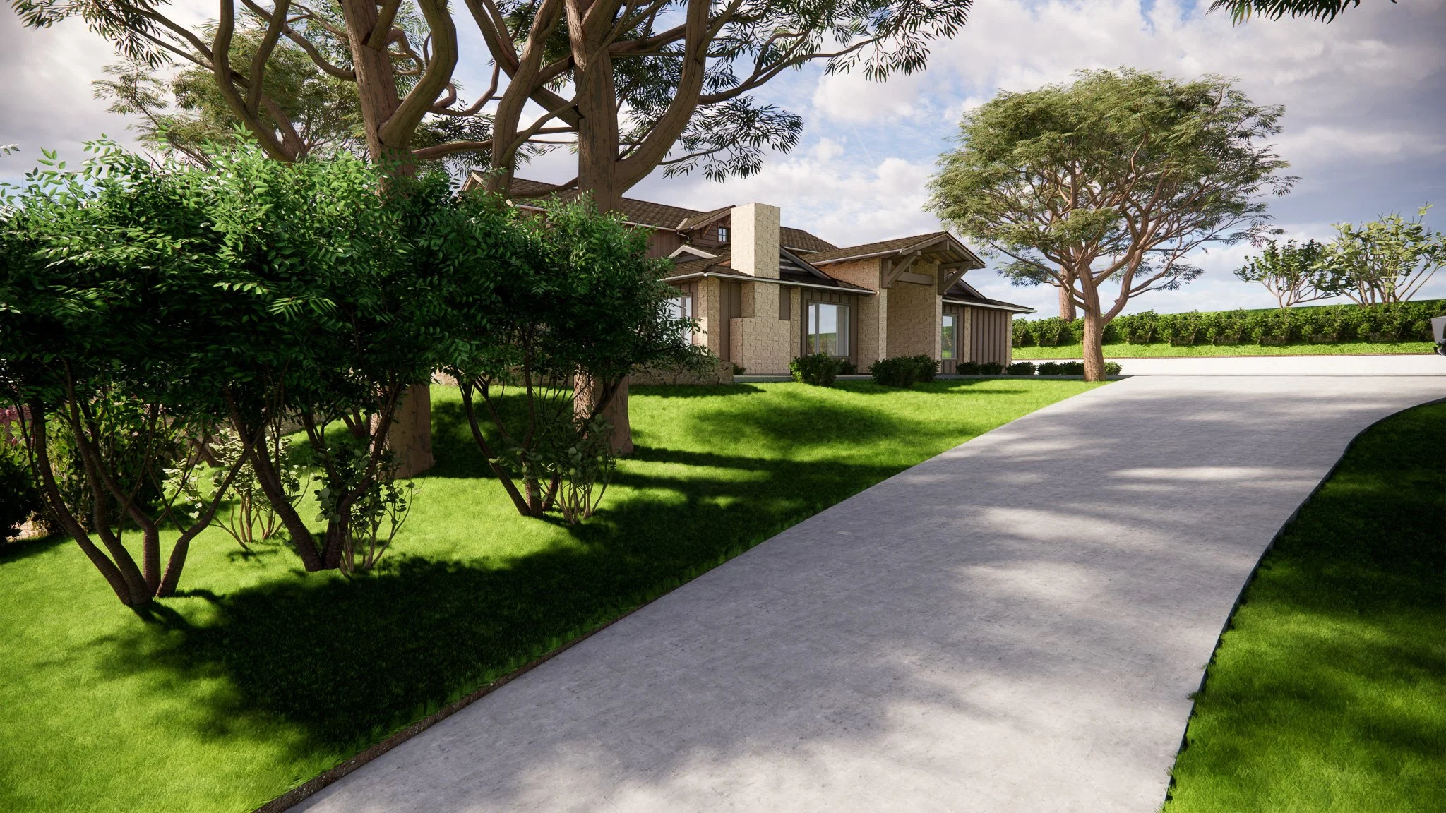 3 From entry drive adjacent to pool.jpg