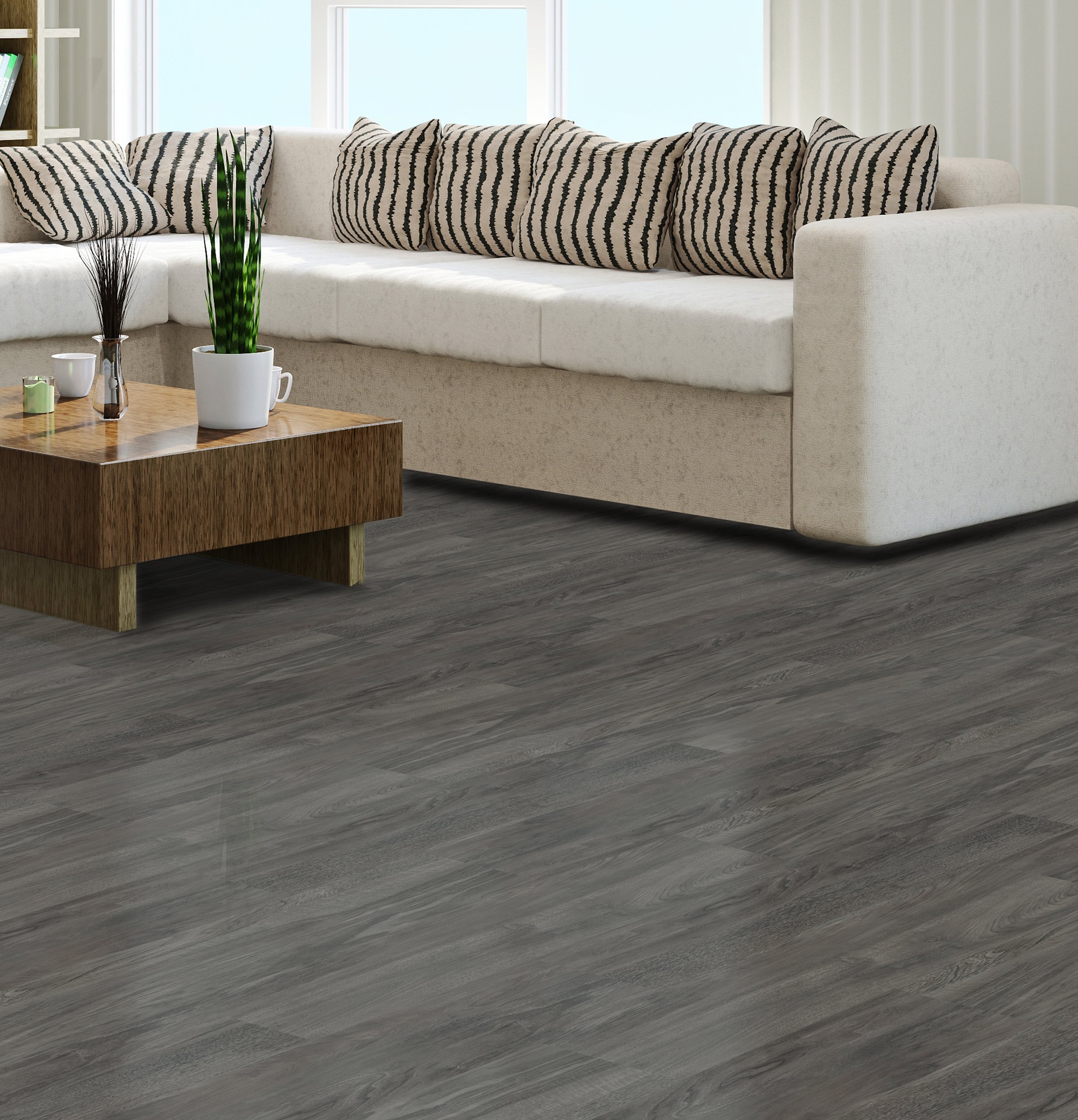 KIM KOREA LUXURY VINYL TILES - KIM109SE134 SERENE SUNBLEACHED OAK