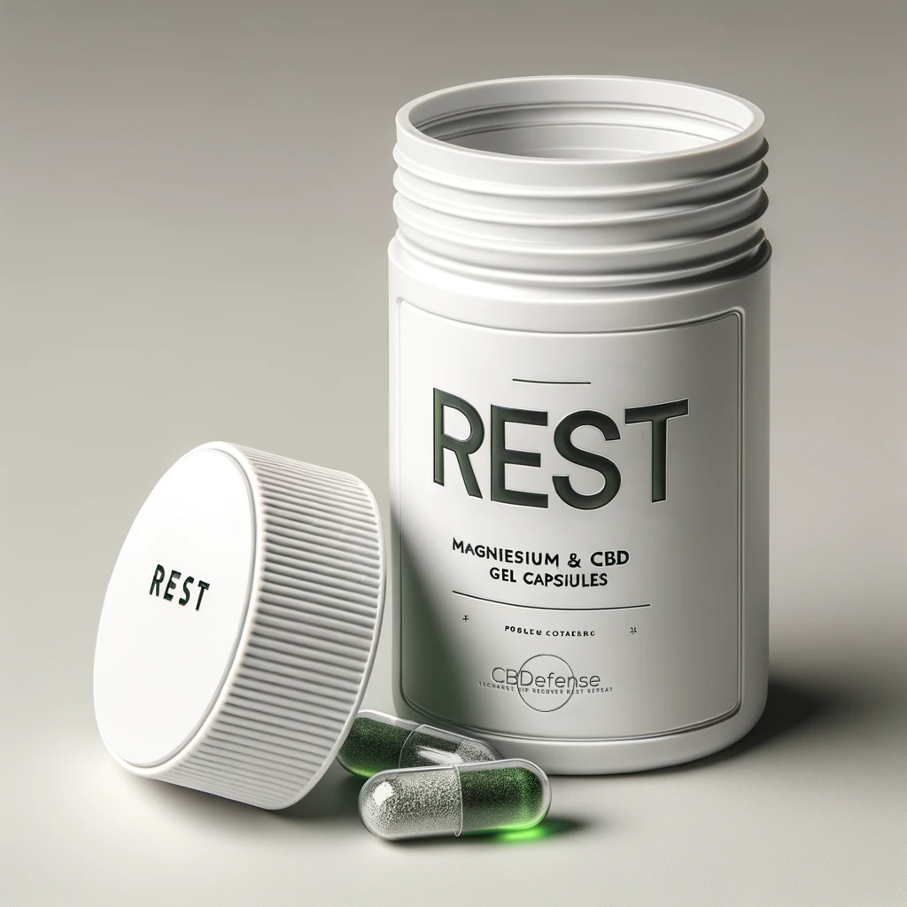 CBDefense "Rest" Infused Gel Capsules