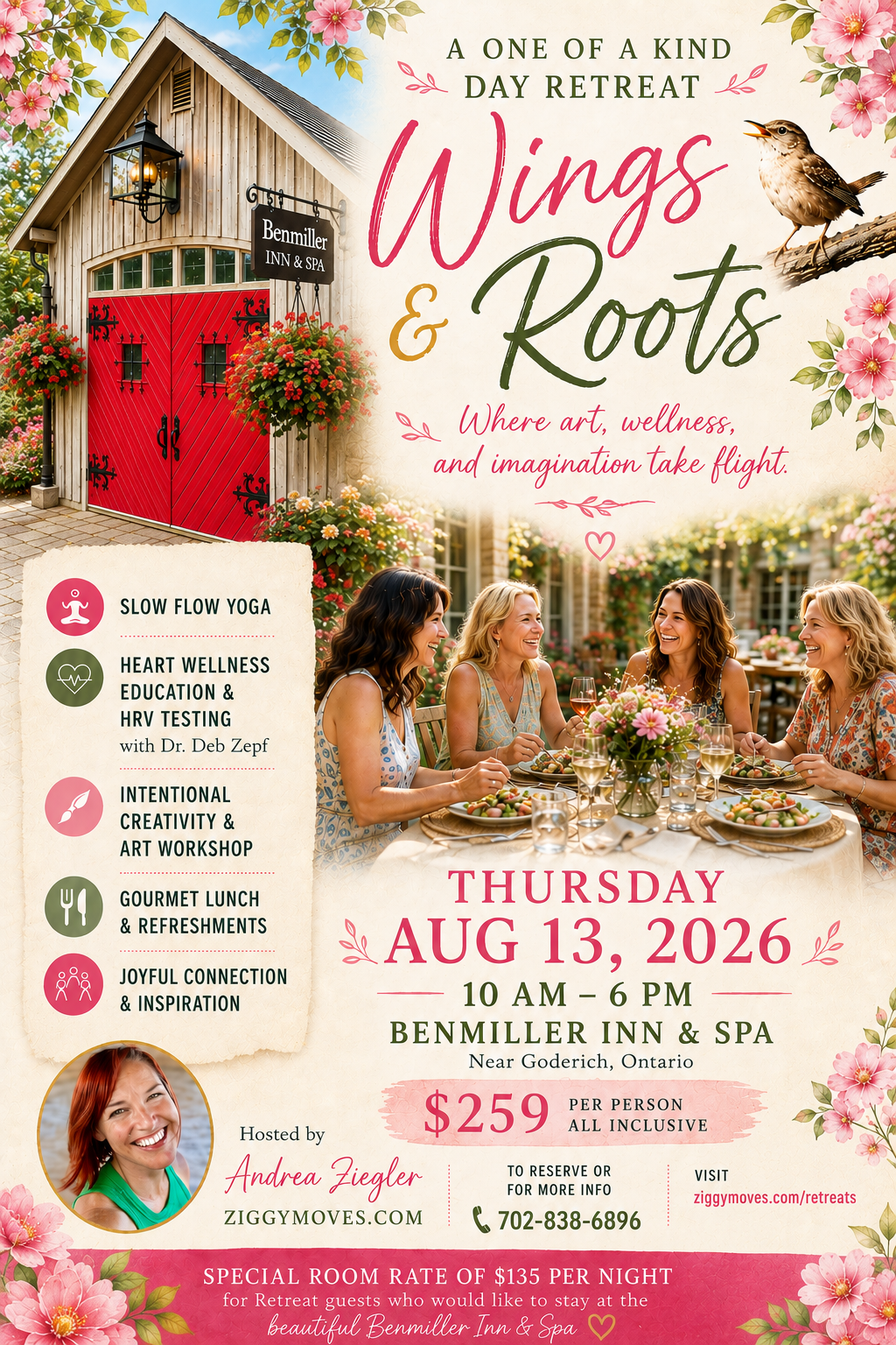 Wings &amp; Roots  Retreat
