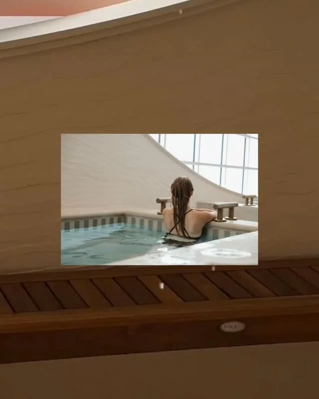 ~cold plunge courage~⁠
⁠
the hardest part of the cold plunge is usually the beginning. the first round. the first 30 seconds...but isn't that true of so many things worth doing?  if we find techniques to move through those first challenging moments, 