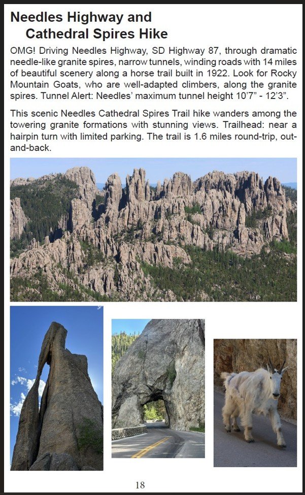 Black Hills things to do needles cathedral spires hike
