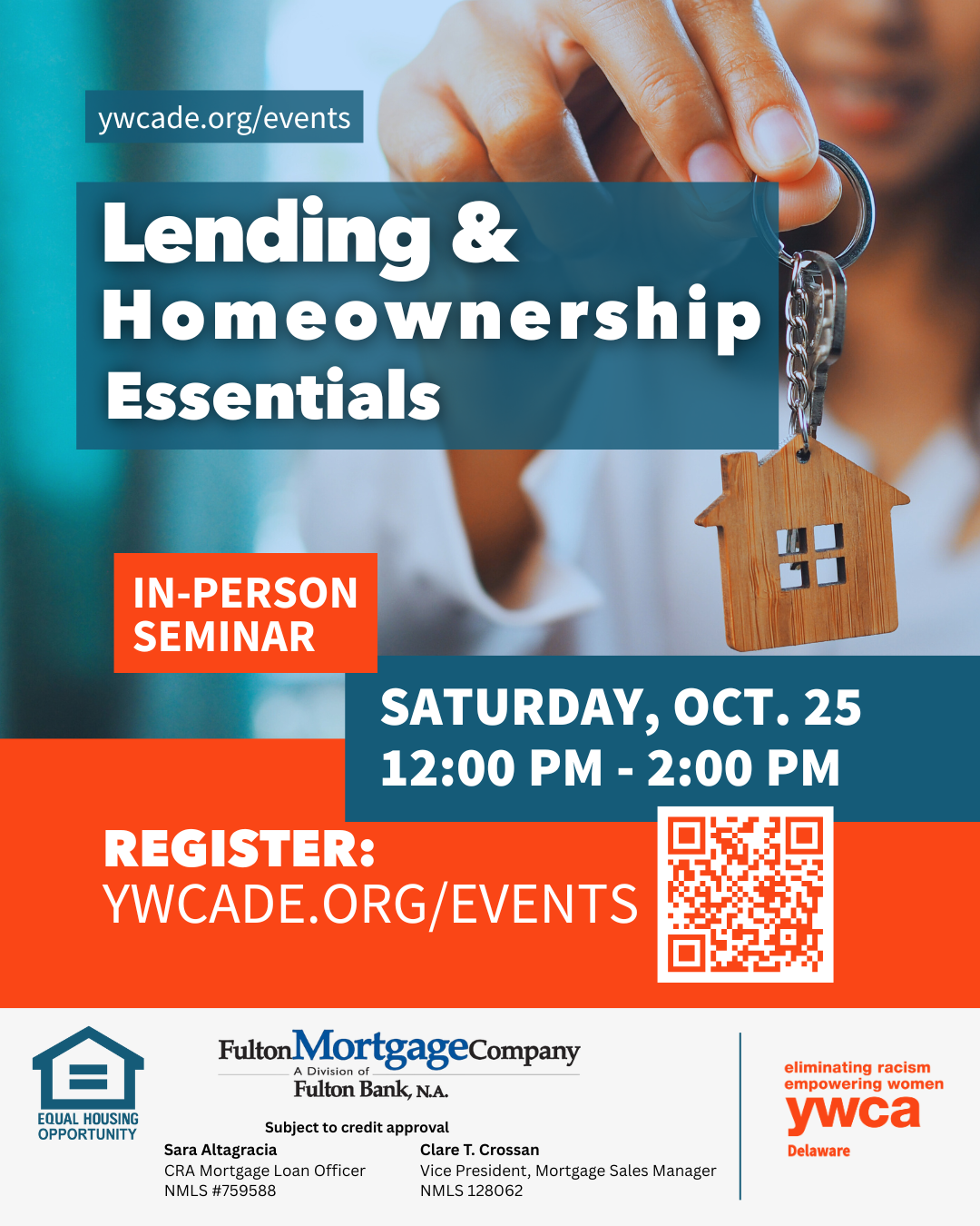 Lending & Homeownership Essentials with Fulton Mortgage Company, In-Person Seminar