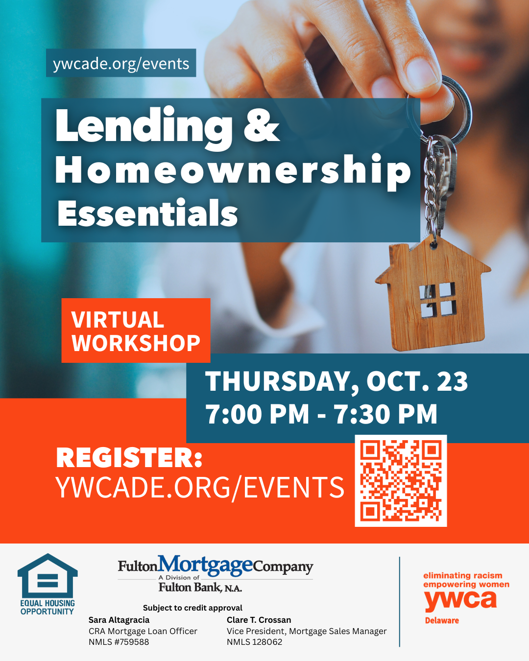 Lending & Homeownership Essentials with Fulton Mortgage Company, Mini-Workshop (Online)