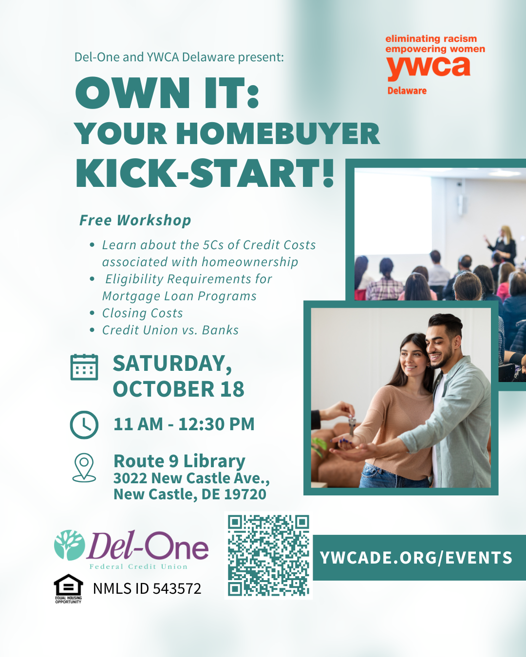 Own It: Your Homebuyer Kick-Start! with Del-One Federal Credit Union