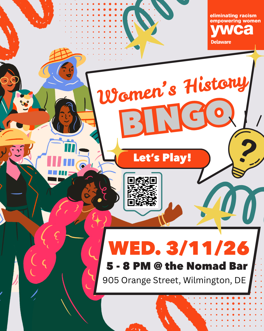 Women's History Bingo at The Nomad Bar