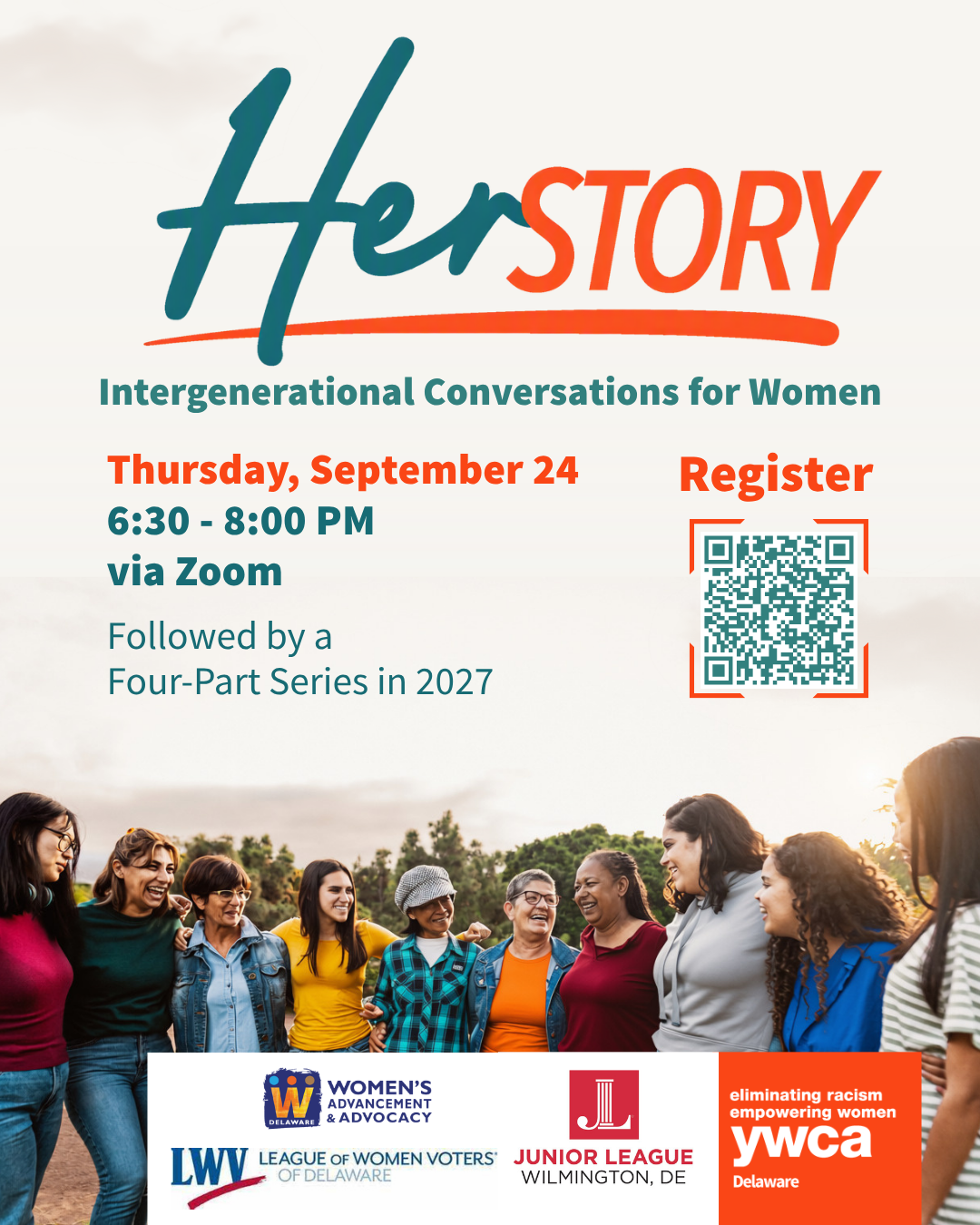 HERSTORY: Intergenerational Conversations for Women via Zoom