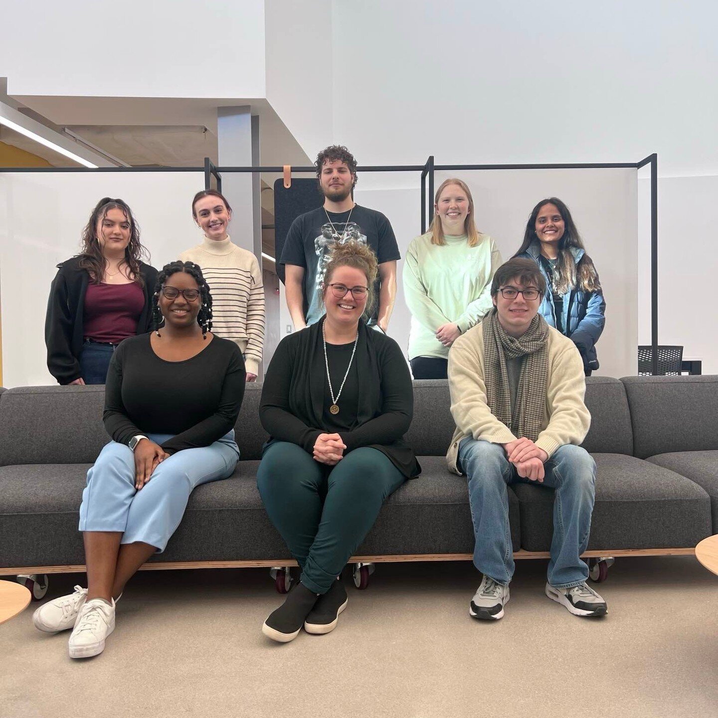 Last week, Kelsey had an incredible opportunity to meet with the team of @shockstarterwsu and discuss all things Social Media Strategy!

Shock Starter is a team of talented students from @wichitastateu and @wsutech. 🎓 With their exceptional professi