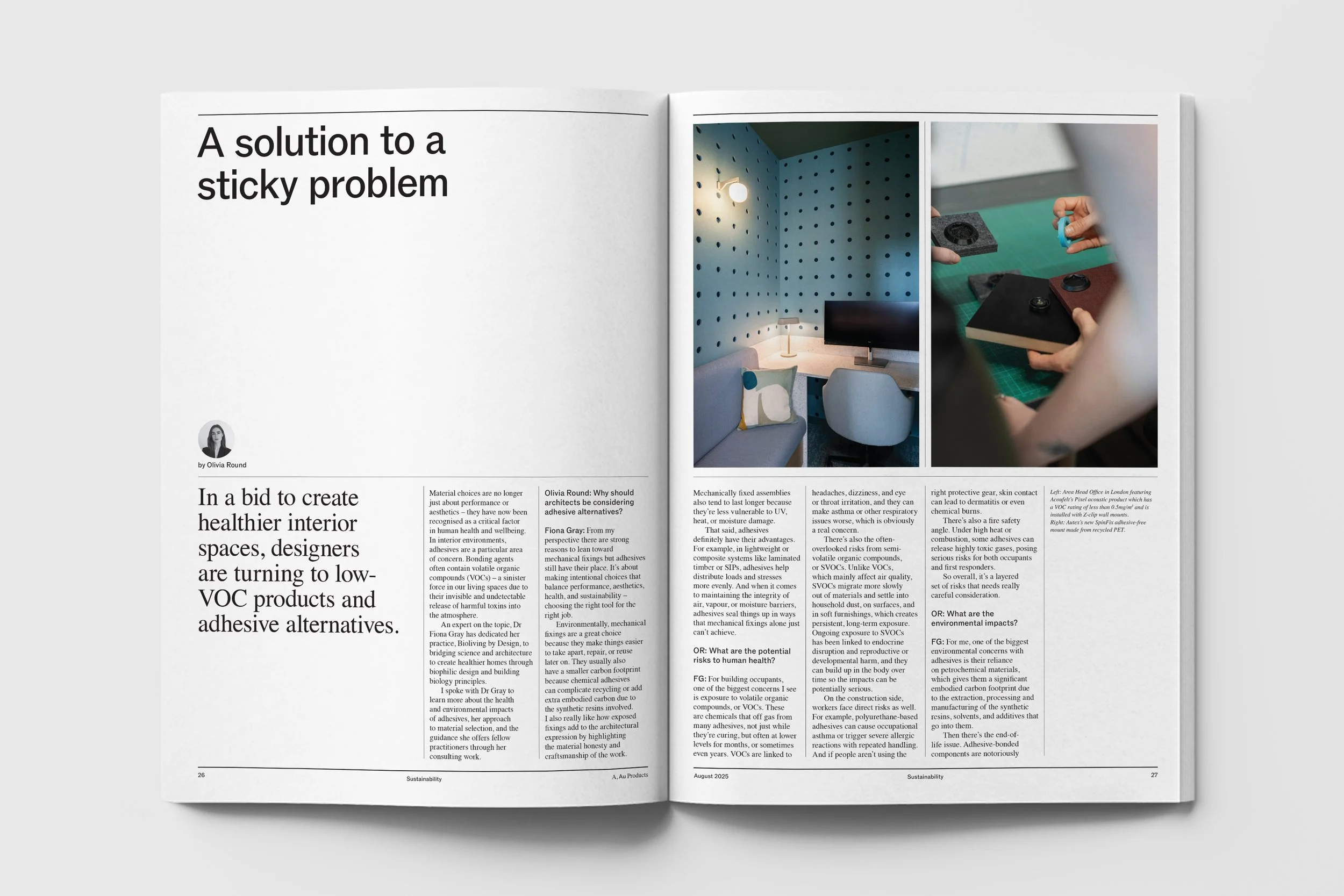 A solution to a sticky problem