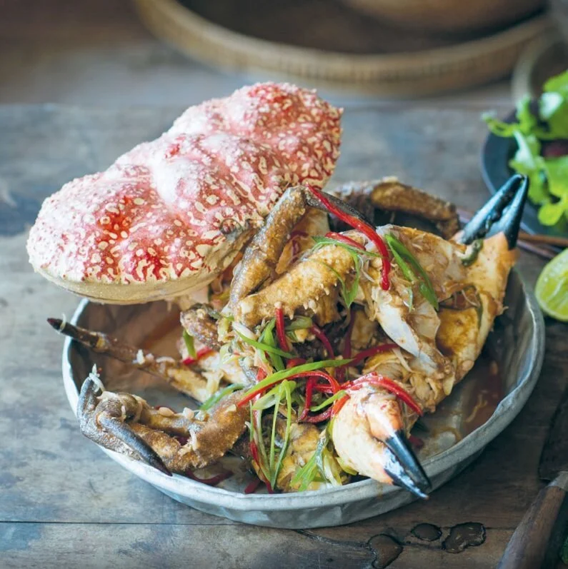 CRAB WOK TOSSED IN TAMARIND SAUCE